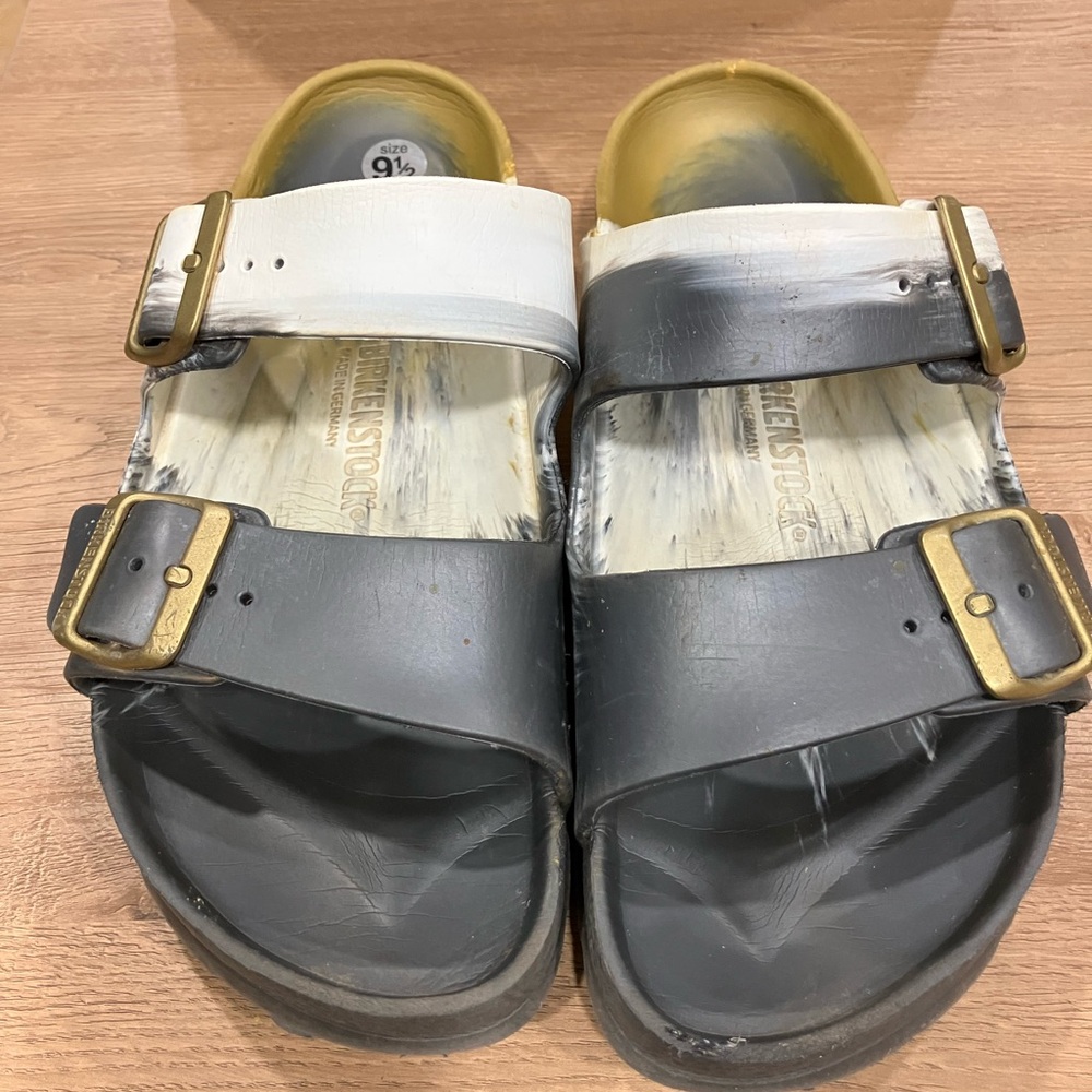 Multicolor Birkenstock Buckle Sandals